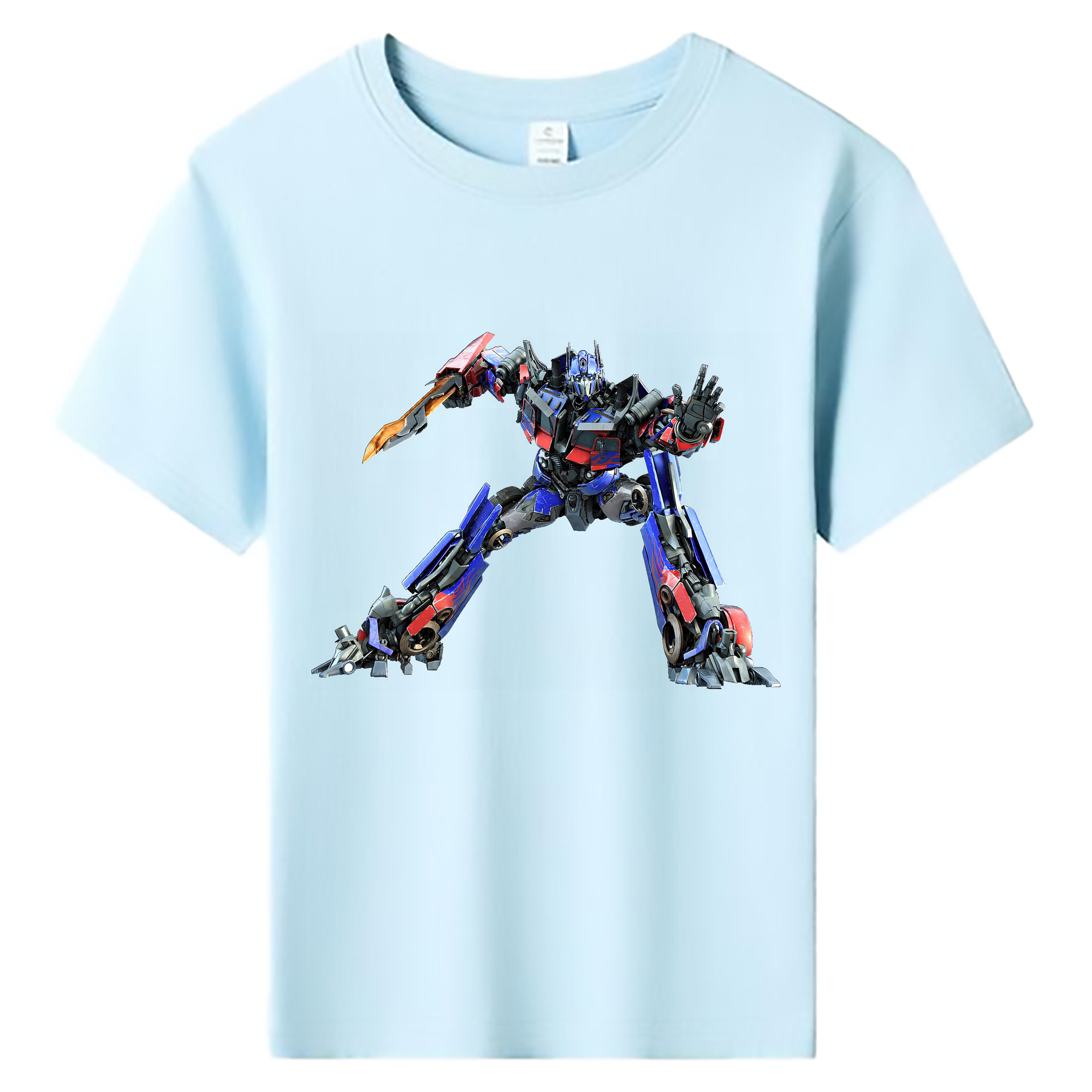 （画像用） Transformers トランスフォーマー 綿100％キッズTシャツ（フロントプリント）
